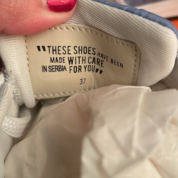 NWT VOILE BLANCHE Storm Sneaker in Blue - Picture 15 of 15